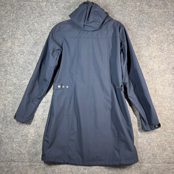 Killtec Hooded Ripstop Gorpcore Navy Blue Water Resistant Jacket Size 10 - Picture 13 of 16